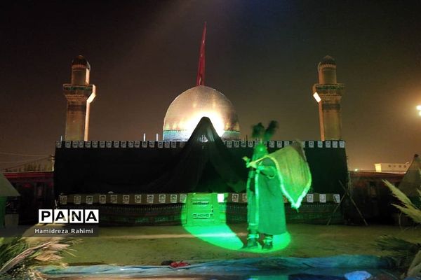 برپایی مراسم شرکت واحد اتوبوسرانی در حرم عبدالعظیم حسنی