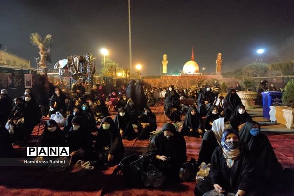برپایی مراسم شرکت واحد اتوبوسرانی در حرم عبدالعظیم حسنی