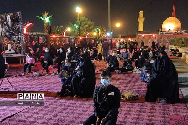 برپایی مراسم شرکت واحد اتوبوسرانی در حرم عبدالعظیم حسنی