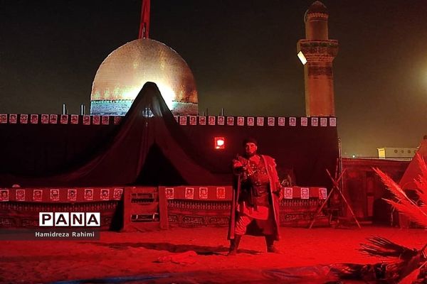 برپایی مراسم شرکت واحد اتوبوسرانی در حرم عبدالعظیم حسنی