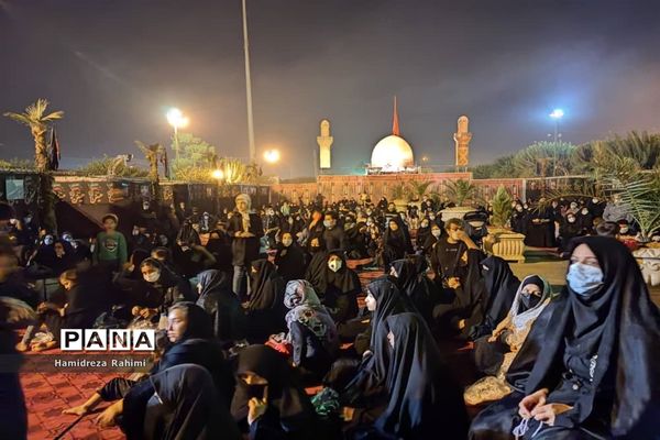 برپایی مراسم شرکت واحد اتوبوسرانی در حرم عبدالعظیم حسنی