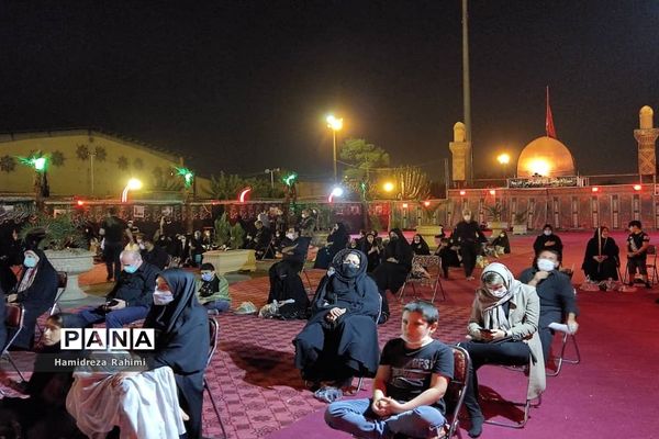 برپایی مراسم شرکت واحد اتوبوسرانی در حرم عبدالعظیم حسنی