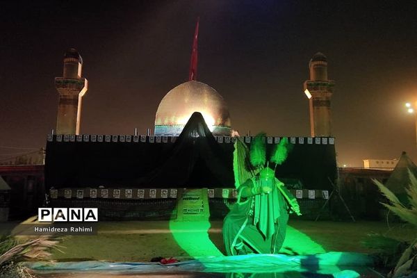 برپایی مراسم شرکت واحد اتوبوسرانی در حرم عبدالعظیم حسنی