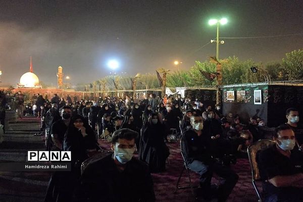 برپایی مراسم شرکت واحد اتوبوسرانی در حرم عبدالعظیم حسنی