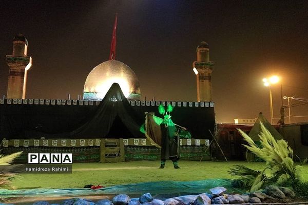 برپایی مراسم شرکت واحد اتوبوسرانی در حرم عبدالعظیم حسنی
