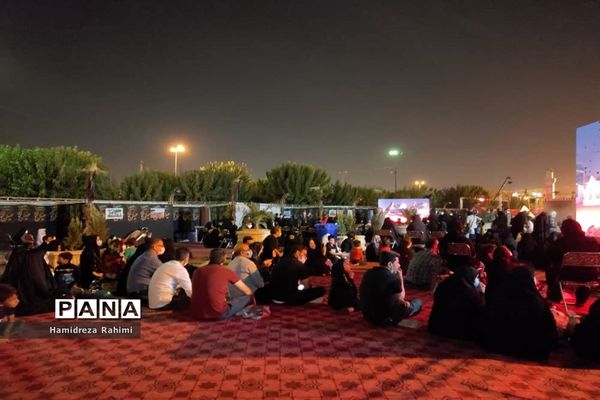 برپایی مراسم شرکت واحد اتوبوسرانی در حرم عبدالعظیم حسنی