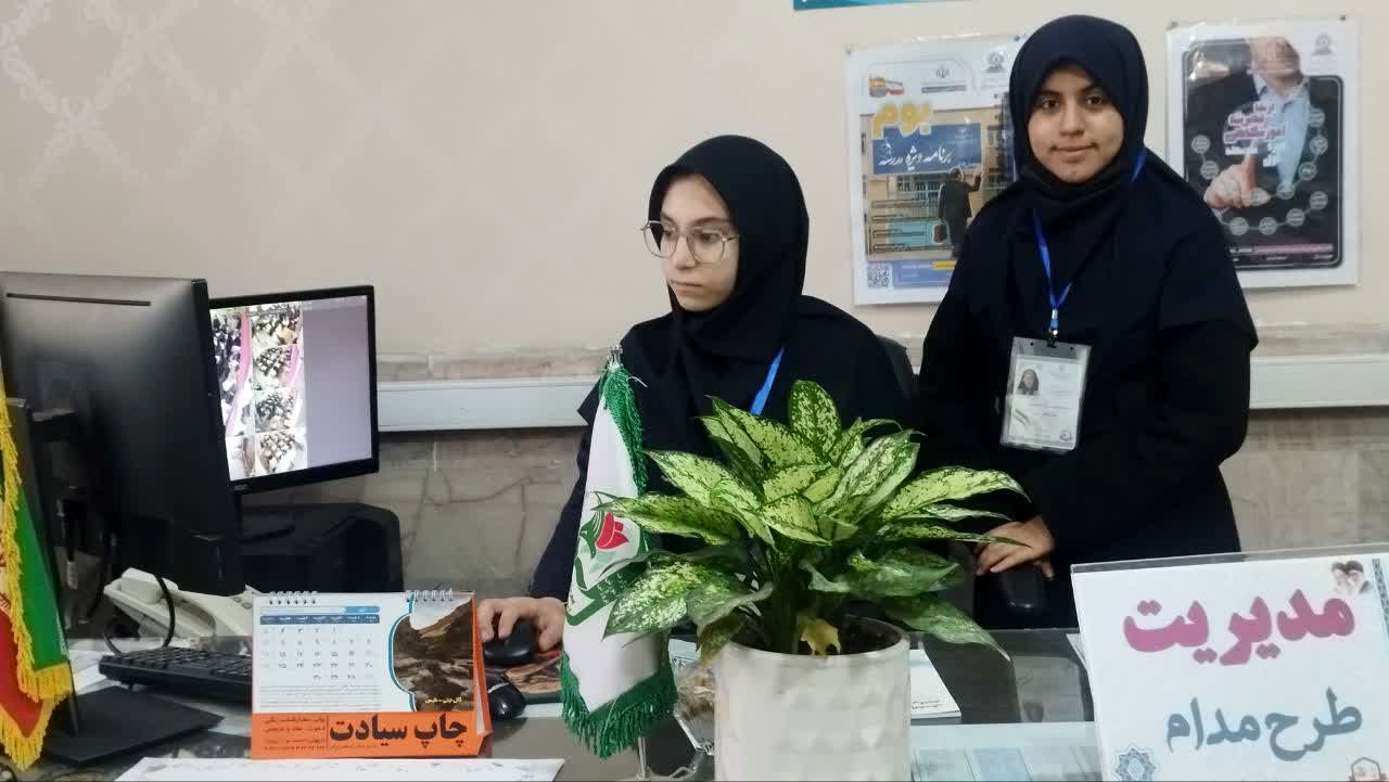 اجرای طرح مدام در دبیرستان شاهد تکتم ناحیه ۳