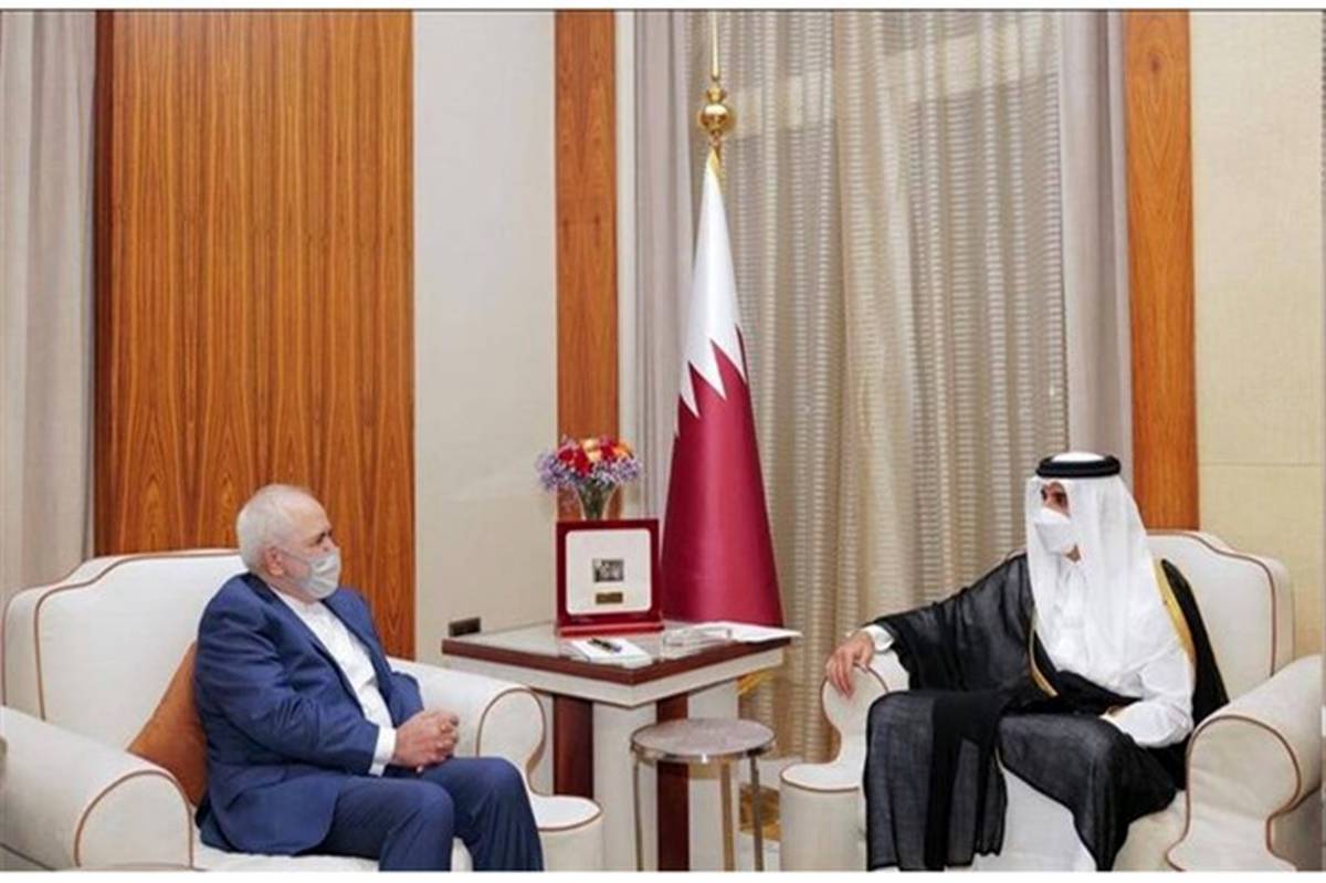 ظریف، ظرفیت‌های موجود برای گسترش مناسبات ایران و قطر را مثبت ارزیابی کرد