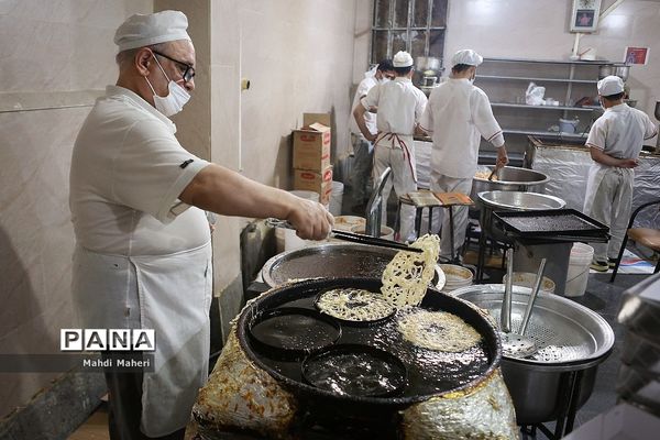 کارگاه تهیه زولبیا و بامیه