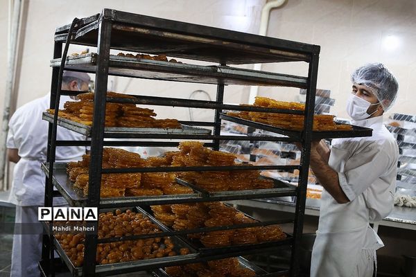 کارگاه تهیه زولبیا و بامیه