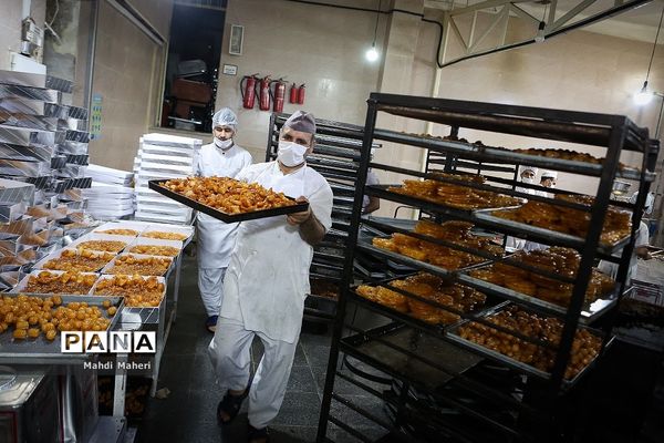 کارگاه تهیه زولبیا و بامیه