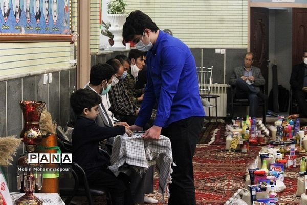 رزمایش کمک‌های مومنانه در مسجد عباسیه تبریز