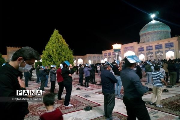 برگزاری مراسم شب نوزدهم رمضان از زیارتگاه شهید آیت الله مدرس