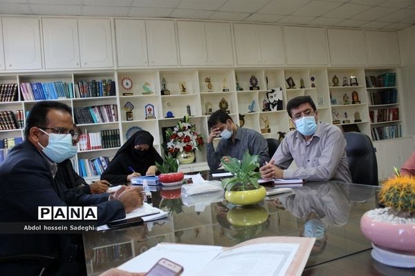جلسه هفتگی میز شهرستان‌ها و مناطق معاونت پرورشی و فرهنگی آموزش و پرورش استان بوشهر