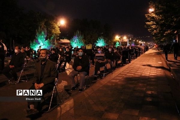 مراسم احیاء شب بیست و یک رمضان در مشهد