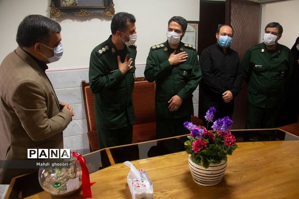 تقدیر سپاه قم از فرهنگیان