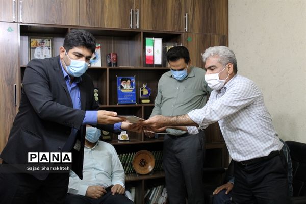 آیین گرامیداشت سالروز تاسیس سازمان دانش‌آموزی در استان خوزستان -1