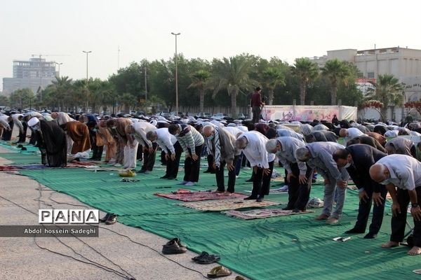 نماز عید سعید فطر در بوشهر