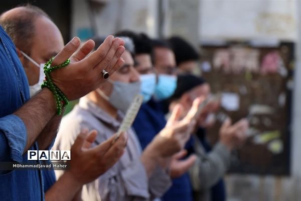 برگزاری نماز عید سعید فطر در فضای باز مصلی شهرستان قدس