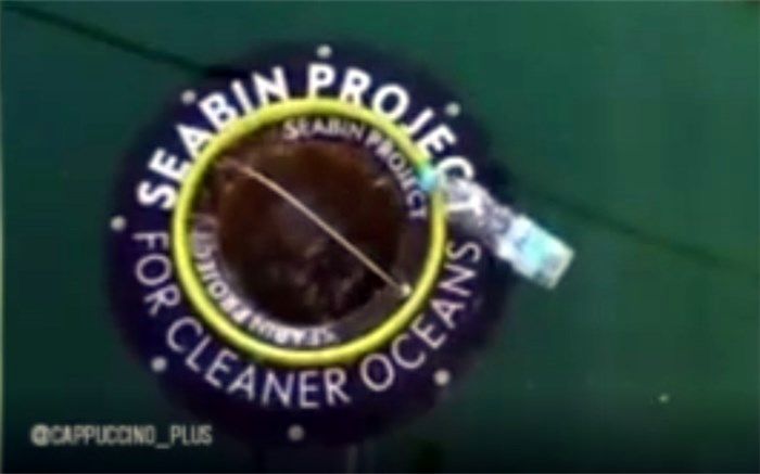 تکنولوژی نوین جمع آوری زباله ها از سطح دریا/فیلم