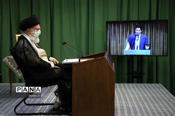 نشست تصویری تشکل‌های دانشجویی با رهبر معظم انقلاب اسلامی