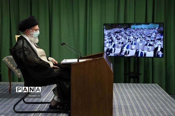 نشست تصویری تشکل‌های دانشجویی با رهبر معظم انقلاب اسلامی
