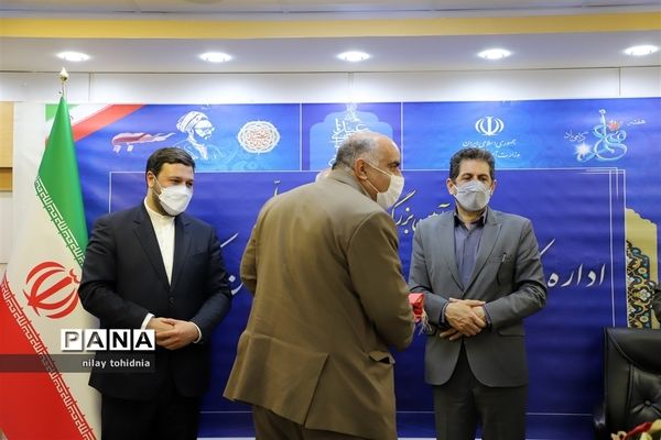 آیین تجلیل از فرهنگیان شاهد و ایثارگر با حضور نماینده مردم شریف کرمانشاه در مجلس شورای اسلامی