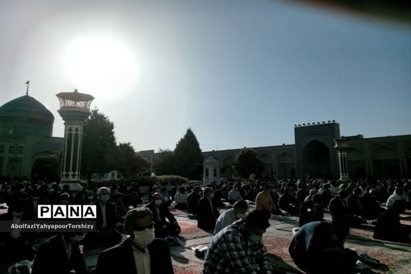 برگزاری مراسم نماز عید سعید فطردر زیارتگاه شهید مدرس کاشمر