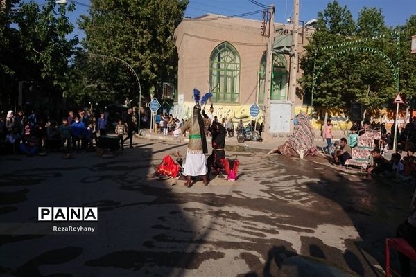 تعزیه خروج مختار در روستای فرح آباد کاشمر