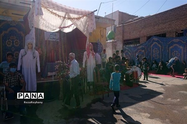 تعزیه خروج مختار در روستای فرح آباد کاشمر