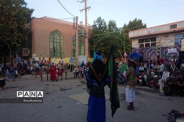 تعزیه خروج مختار در روستای فرح آباد کاشمر