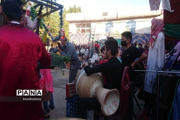 تعزیه خروج مختار در روستای فرح آباد کاشمر