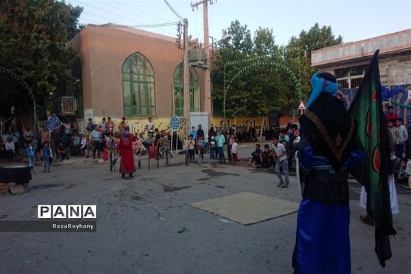 تعزیه خروج مختار در روستای فرح آباد کاشمر