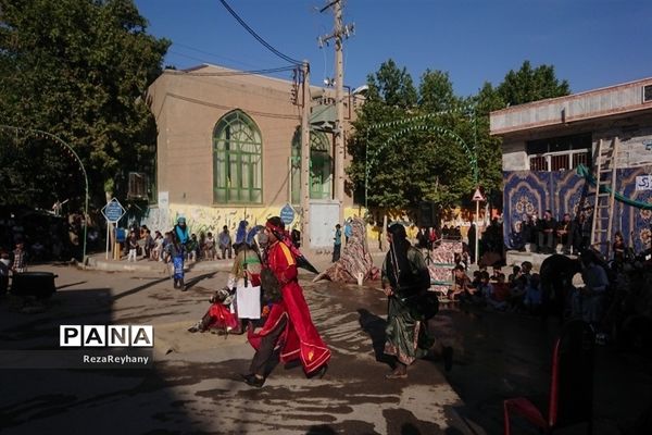 تعزیه خروج مختار در روستای فرح آباد کاشمر