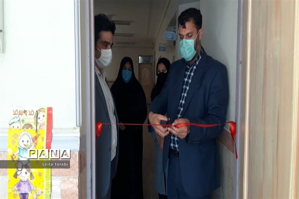 افتتاح اتاق بهداشت آموزشگاه علوی در ورامین
