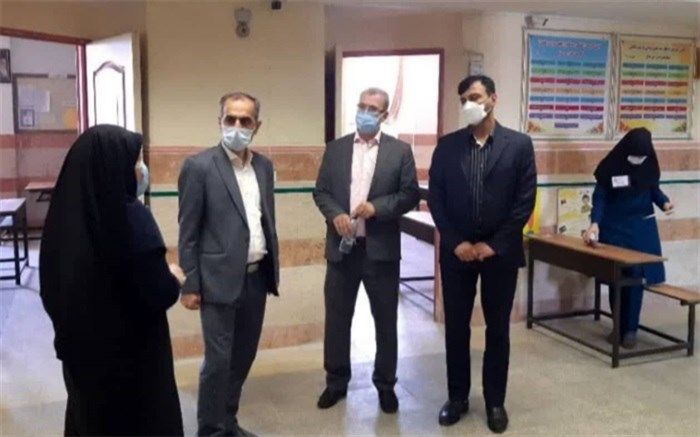 برگزاری حضوری امتحانات پایه نهم و دوازدهم شهرستان‌های تهران با رعایت پروتکل‌های بهداشتی و حضور مراقبان سلامت