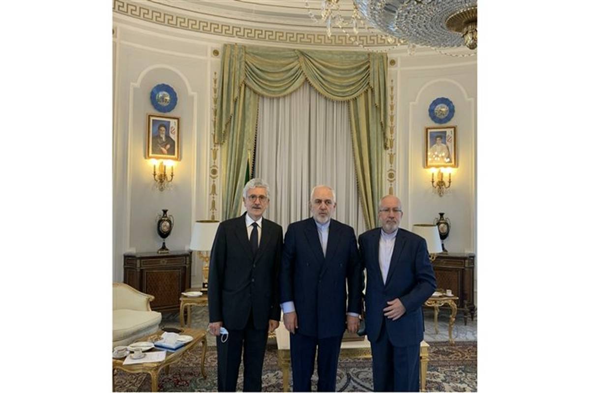 ظریف با نخست وزیر اسبق ایتالیا دیدار کرد
