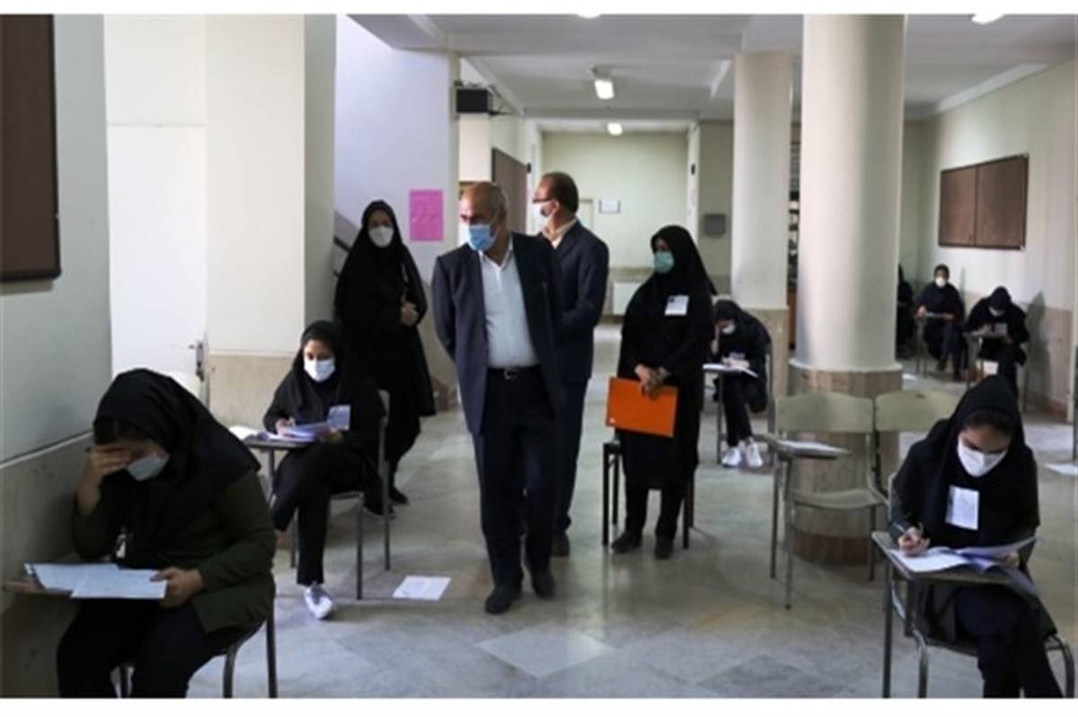 مدیرکل آموزش و پرورش استان آذربایجان شرقی از حوزه های امتحانی بازدید کرد