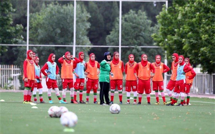 اردونشینان تیم ملی فوتبال دختران جوان معرفی شدند