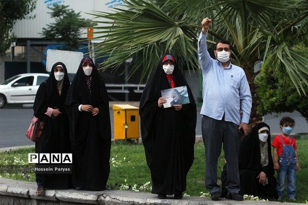 جشن پیروزی جبهه مقاومت فلسطین