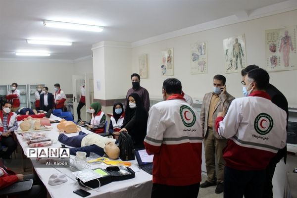 نشست اعضای شورای مدیران هلال احمر با رئیس دفتر فدراسیون صلیب سرخ  جهانی  در ایران