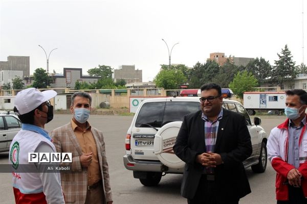 نشست اعضای شورای مدیران هلال احمر با رئیس دفتر فدراسیون صلیب سرخ  جهانی  در ایران
