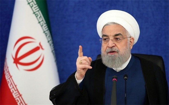 روحانی: تلاش ما این است که پایان این دولت، پایان تحریم و پایان مشکلات کرونا در کشور باشد