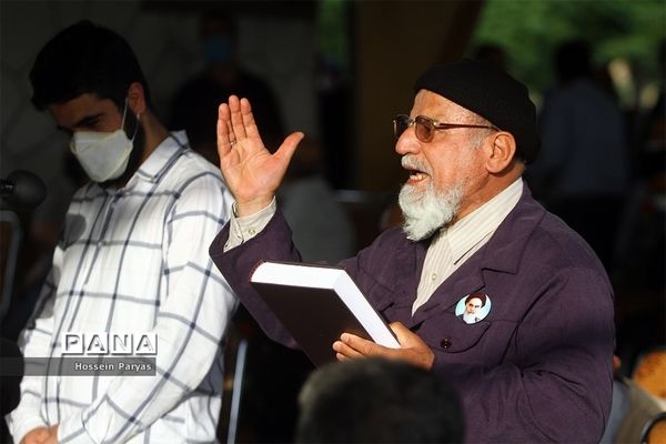 مراسم بزرگداشت پنجاه و هشتمین سالگرد قیام خونین یوم الله پانزدهم خرداد