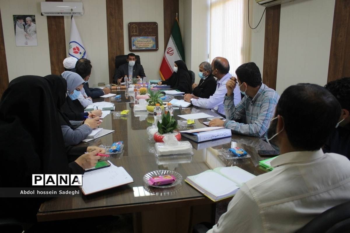 جلسه قطبی مسئولان دبیرخانه طرح دانش‌آموز تراز انقلاب اسلامی  استان بوشهر