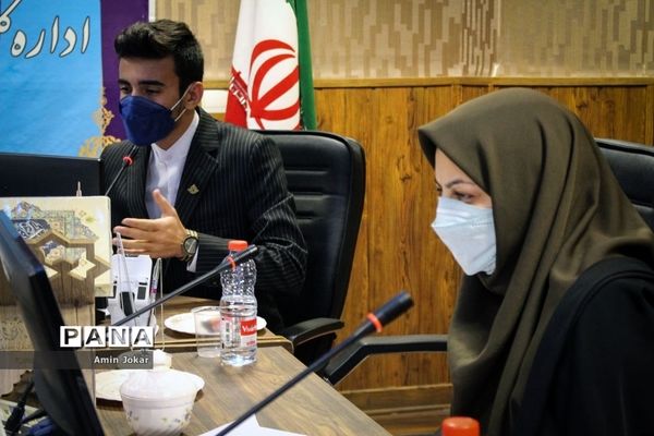 جلسه هیأت امنای سازمان دانش‌آموزی جهوری اسلامی ایران به صورت ویدئو کنفرانس