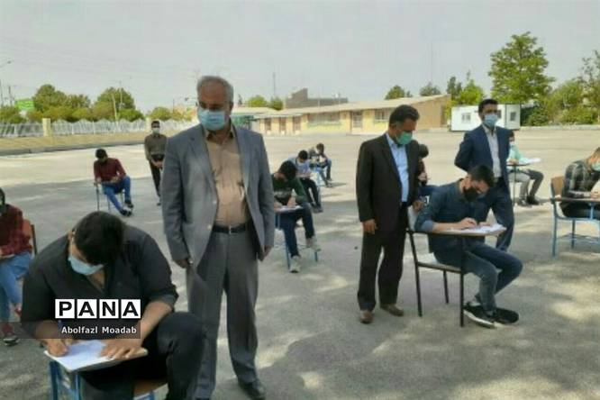 برگزاری امتحانات شبه نهایی پایه دوازدهم مدارس شهید اشرفی اصفهانی و حضرت معصومه (س)
