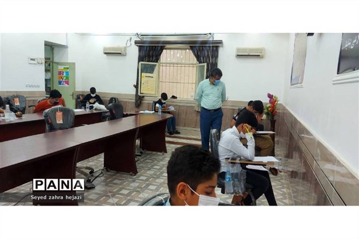 برگزاری آزمون ورودی مدارس استعدادهای درخشان در شهرستان گلوگاه