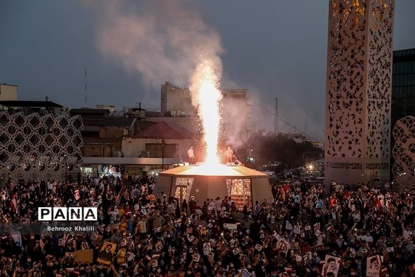 جشن پیروزی ابراهیم رئیسی در انتخابات ریاست جمهوری_1