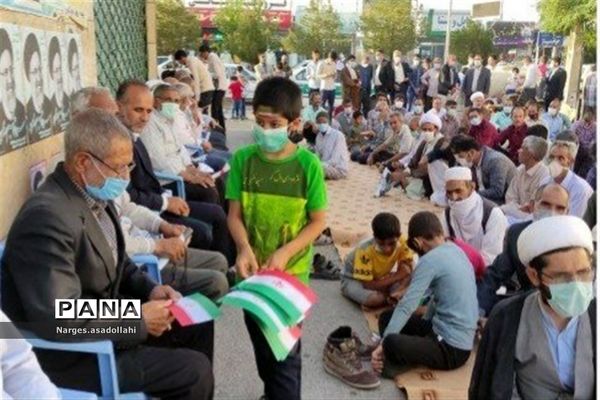 جشن پیروزی ابراهیم رئیسی در انتخابات ریاست جمهوری در قائن